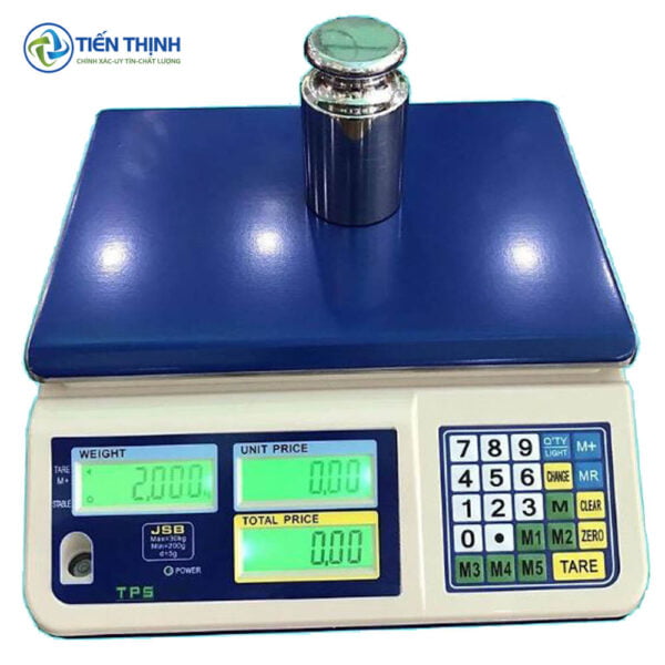 Thông tin sản phẩm và cấu tạo Cân điện tử tính giá JSB 30kg 