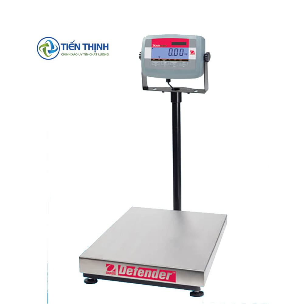 Cân điện tử công nghiệp Defender với thiết kế chắc chắn, hiện đại.