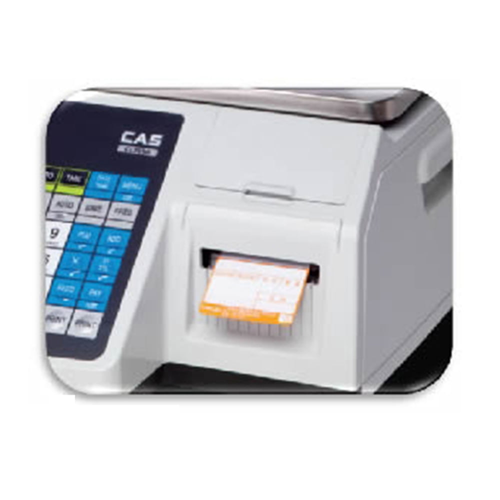 Máy in hóa đơn CAS SP-50 với thiết kế nhỏ gọn, hiện đại.
