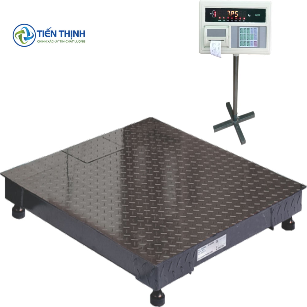 Cân điện tử bàn cân lớn, dùng trong công nghiệp và kho bãi.