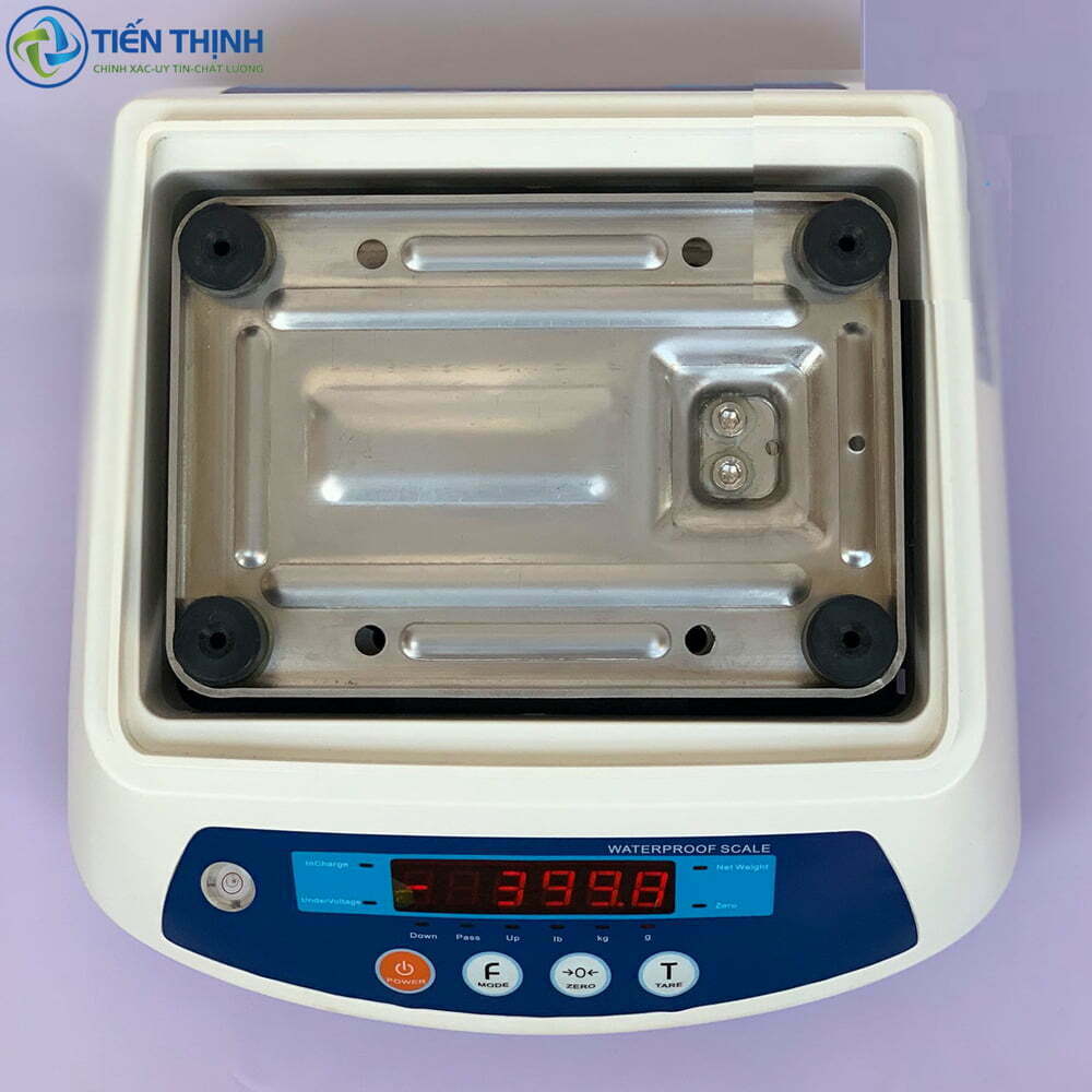 Cân tiểu ly điện tử không thấm nước, màn hình hiển thị rõ nét.