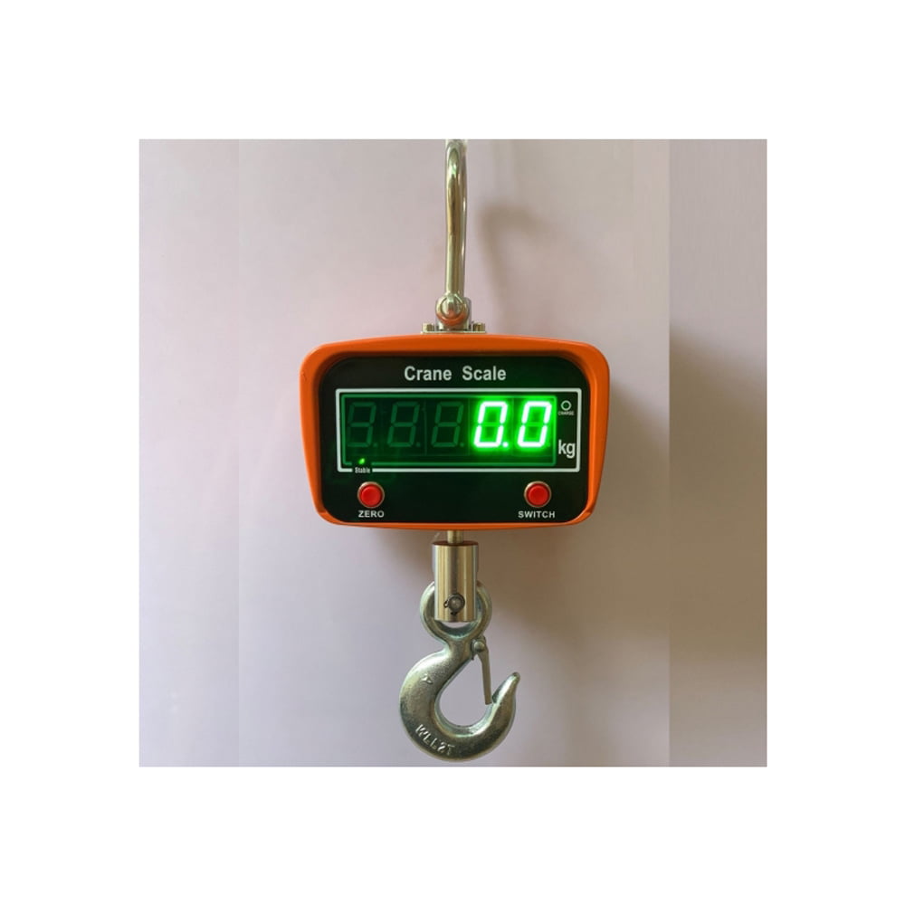 Cân treo cần cẩu điện tử hiển thị số, dùng trong công nghiệp.