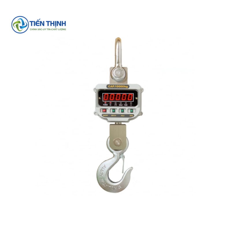 Cân móc treo điện tử chính xác, đo lường trọng lượng hàng hóa dễ dàng.