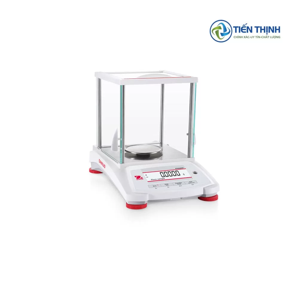 Cân phân tích điện tử hiện đại, độ chính xác cao.
