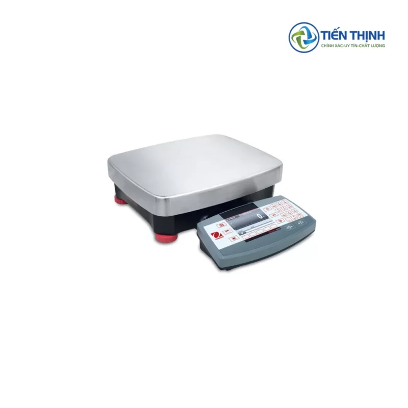 Cân điện tử cân kỹ thuật số với thiết kế hiện đại, bảng điều khiển tiện lợi.
