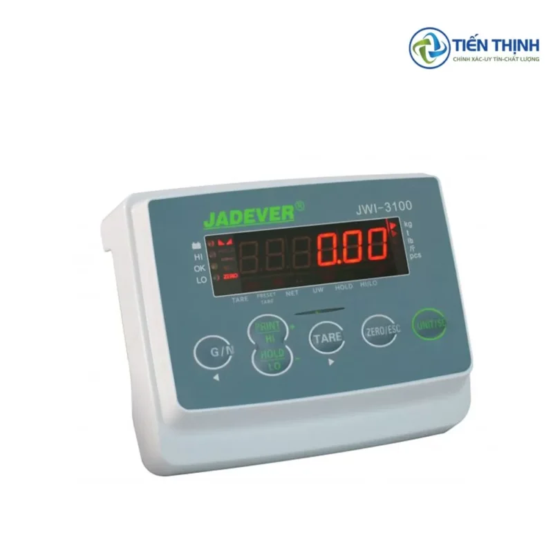 Cân điện tử Jadever JWI-3100 hiển thị số, thiết kế hiện đại.