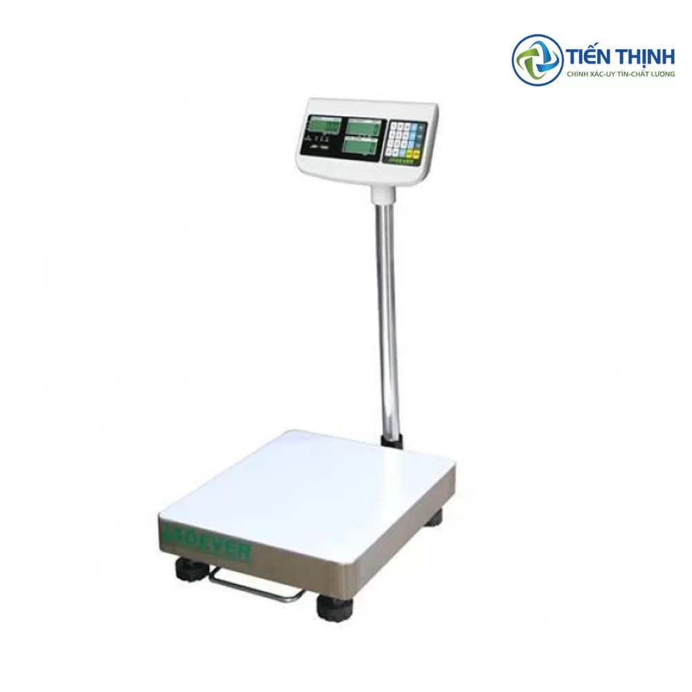 Cân điện tử cột đứng, thiết kế đơn giản, phù hợp sử dụng trong các cửa hàng.