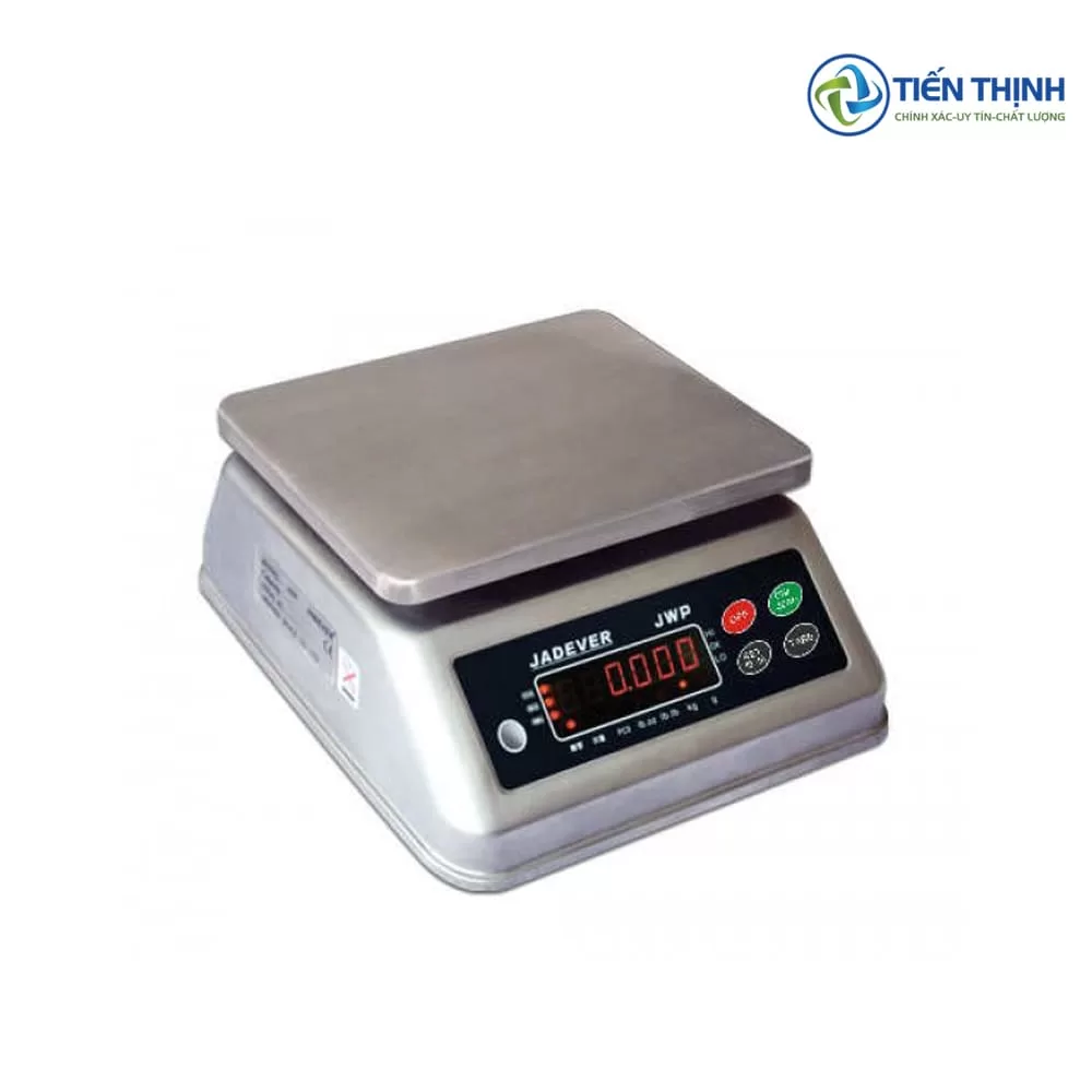 Cân điện tử Jadever JWP hiển thị sắc nét, thiết kế hiện đại.