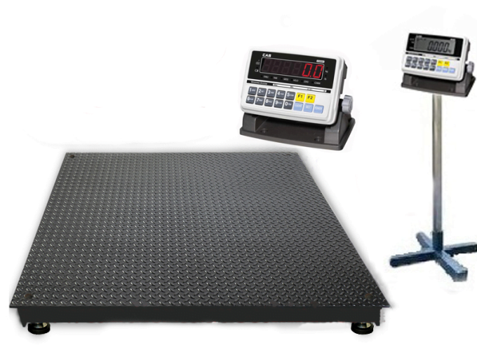 Cân điện tử sàn lớn, thiết kế công nghiệp, hiện đại.