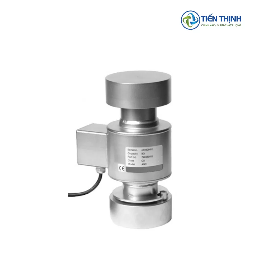 Cảm biến lực đơn điểm, thiết kế kim loại chắc chắn, dùng trong công nghiệp.